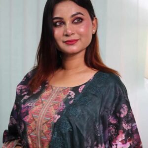 Mashaal By Jbs Luxury Lawn Boring Three Piece