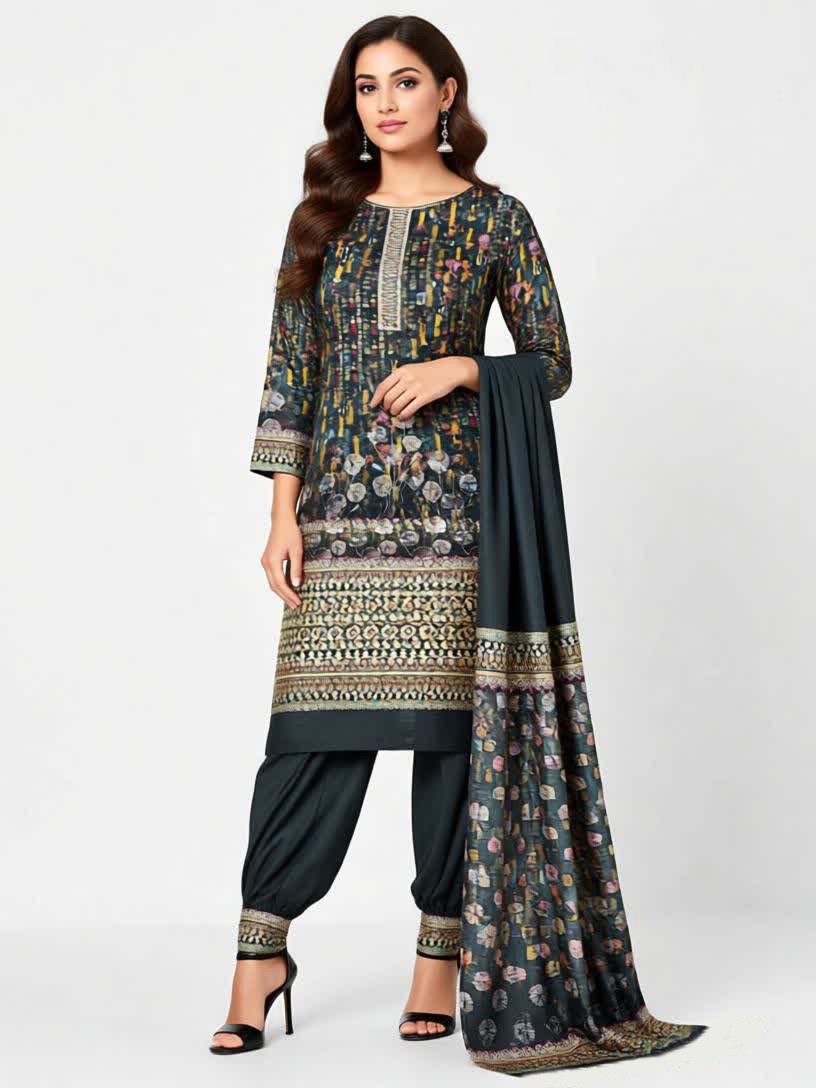 ZamZam Swiss Lown 100% Cotton – Black