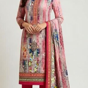 ZamZam Swiss Lown 100% Cotton - Rosy